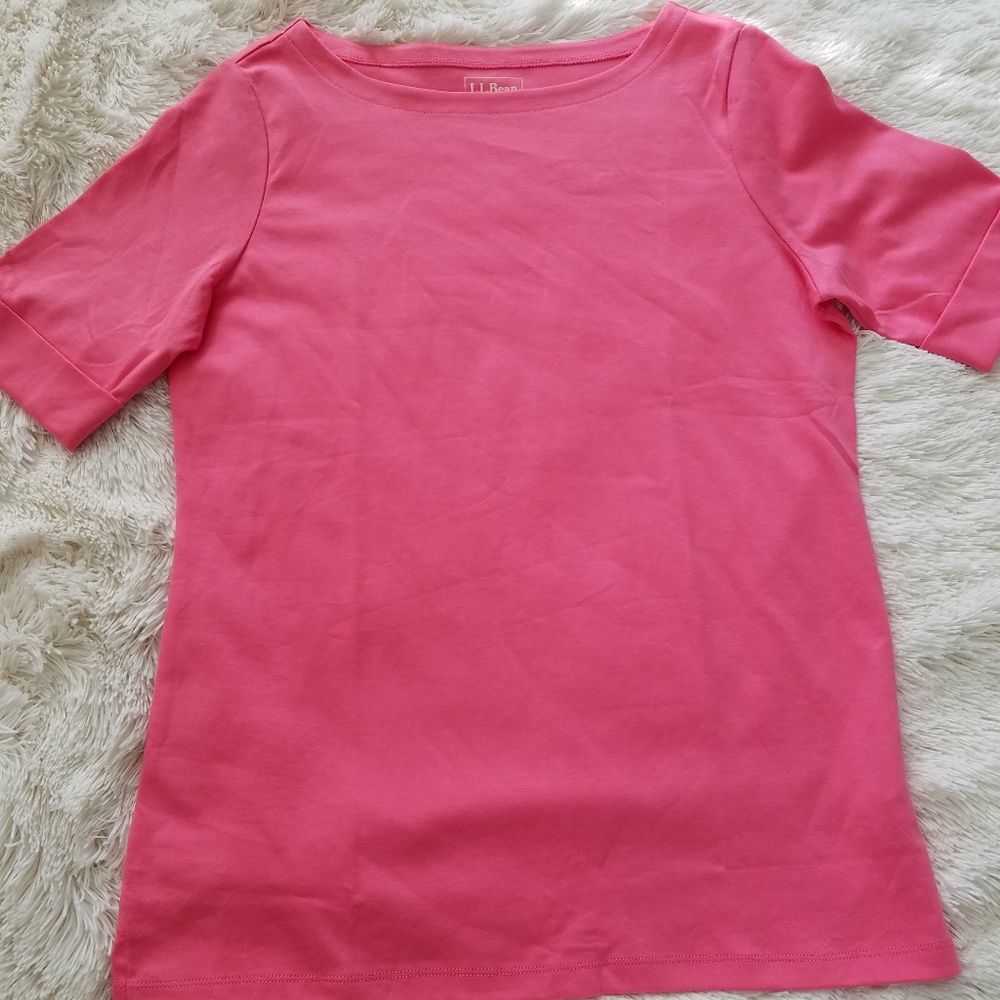 L.L. Bean Ladies Boat Neck Top